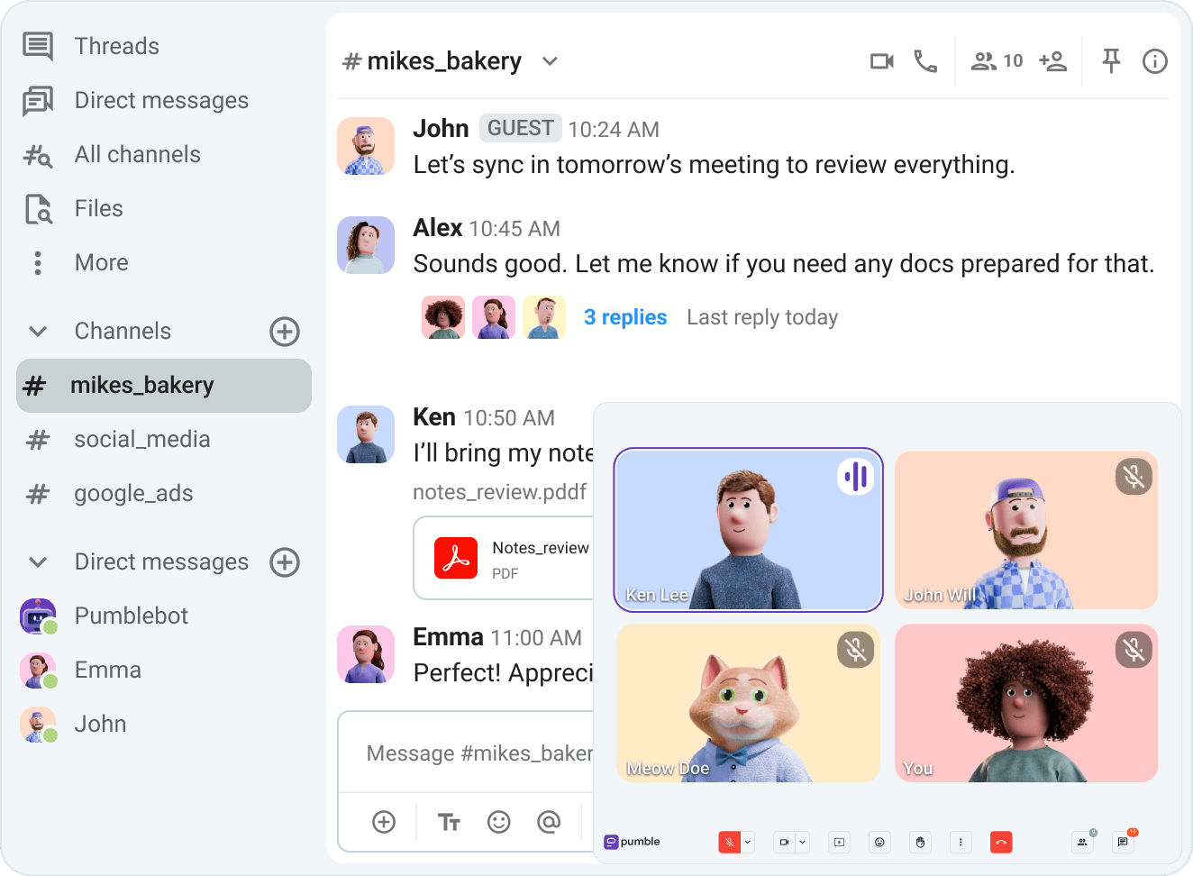 Remote teams collaboration tool