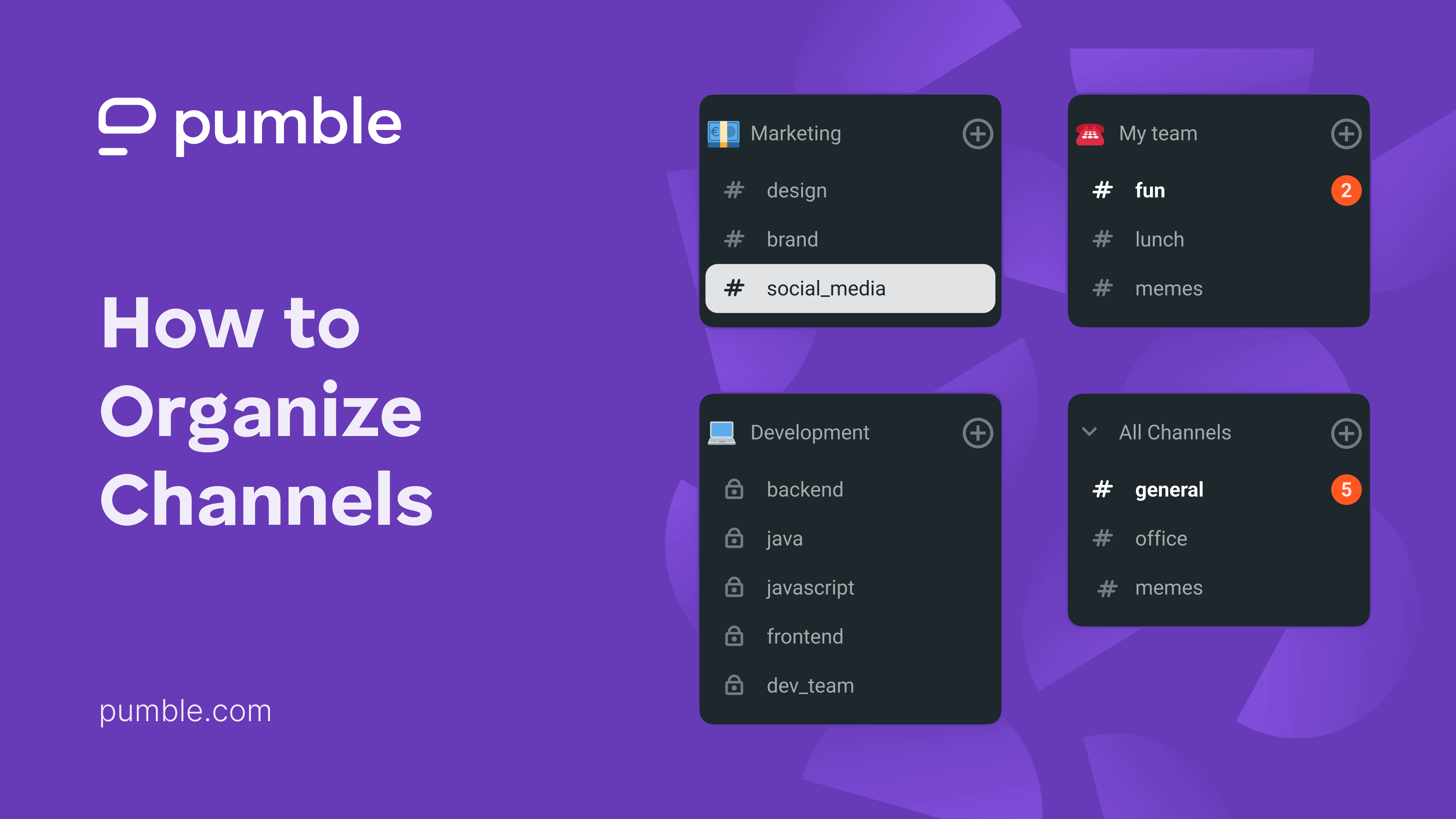 Pumble app screenshot
