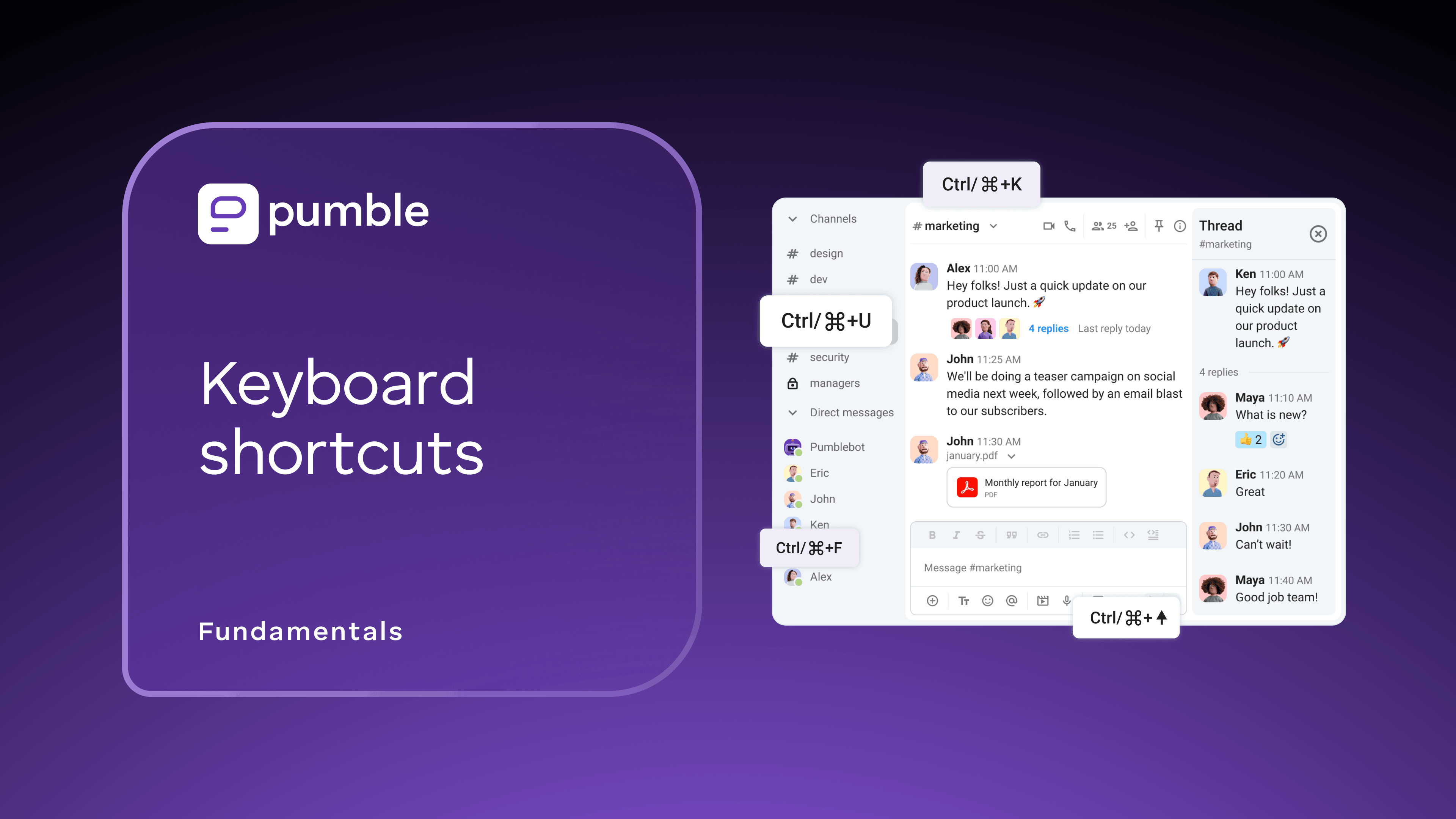 Pumble app screenshot