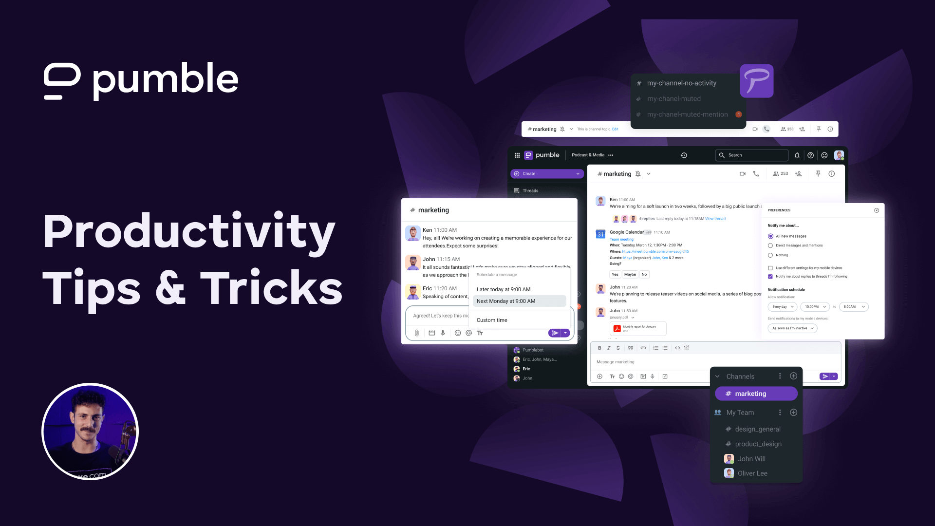 Tricks you didn't know about Pumble
