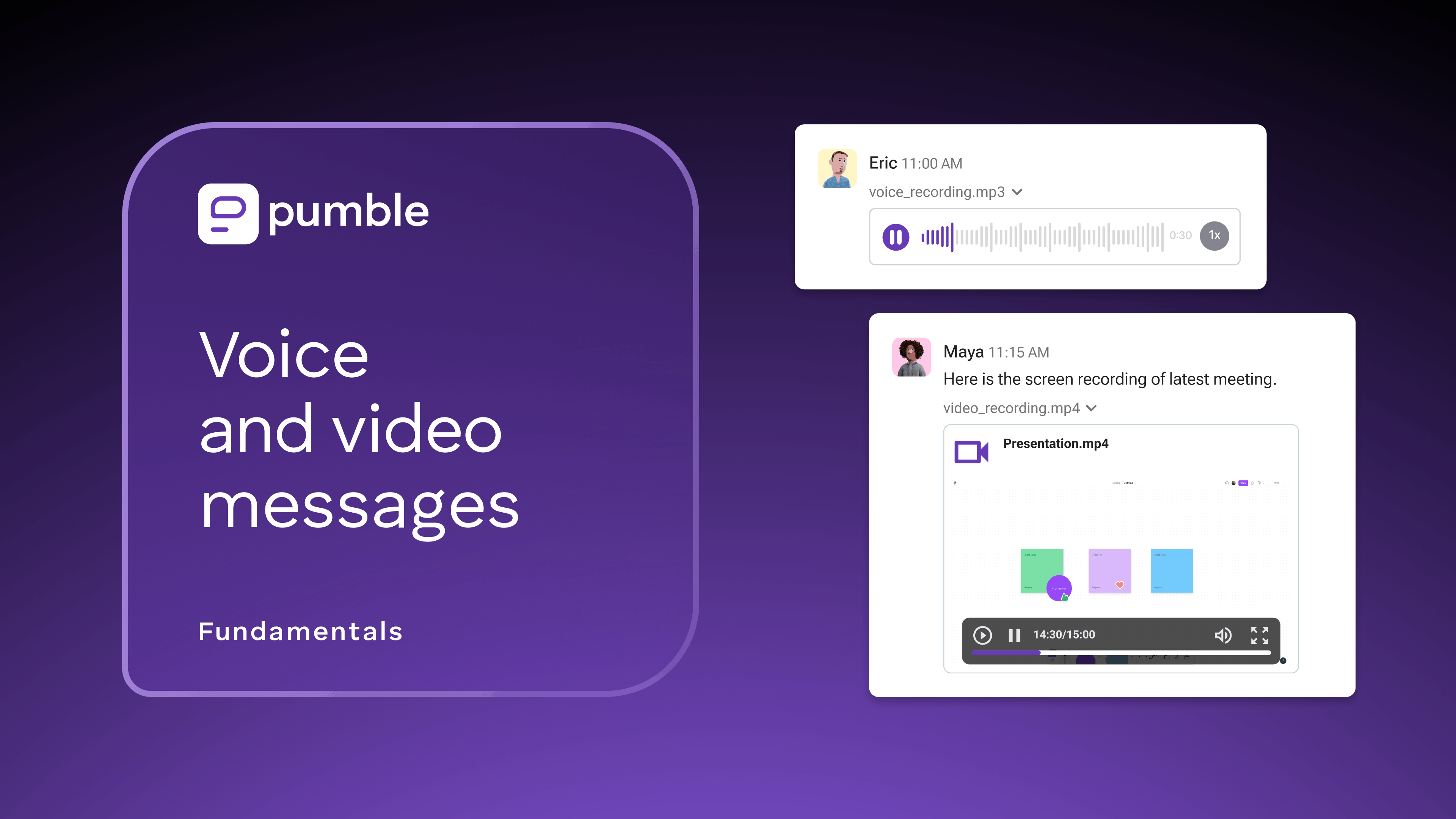 Pumble app screenshot